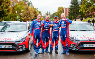 Успешен първи ден за Hyundai Racing Trophy на рали 