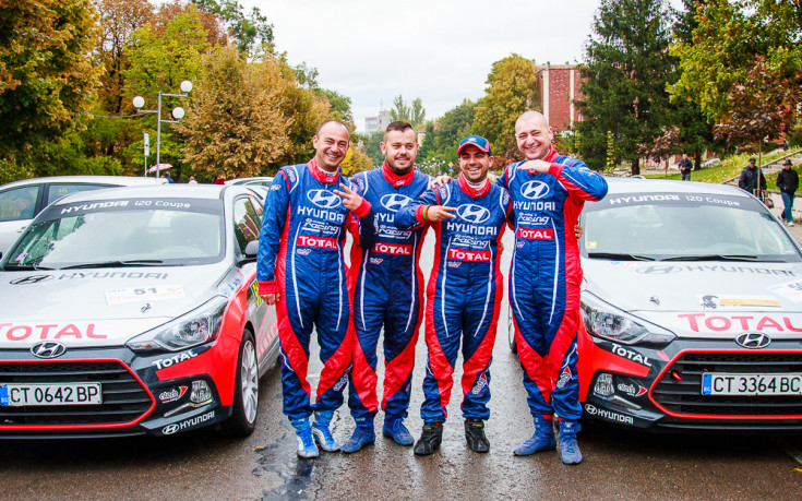 Успешен първи ден за Hyundai Racing Trophy на рали 