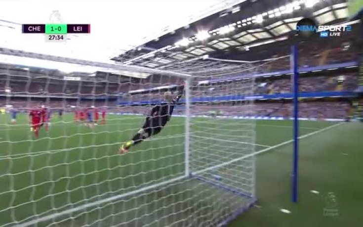 Челси - Лестър 2:0 /първо полувреме/