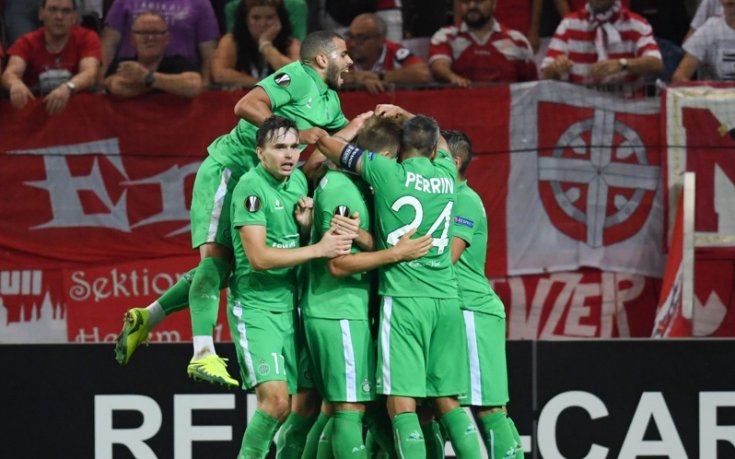 Сент Етиен с бляскав обрат за първото място в група C