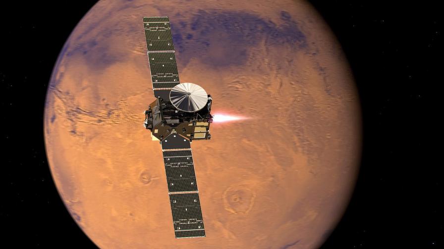 "Скиапарели" се е разбил на Марс