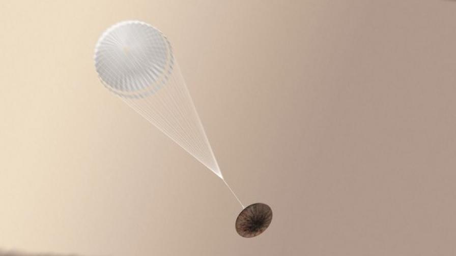 "Скиапарели" се е разбил на Марс заради 1 секунда