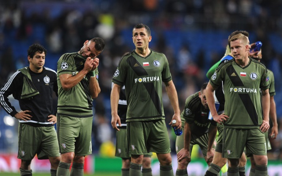 Страх от изхвърляне от Шампионската лига в Легия