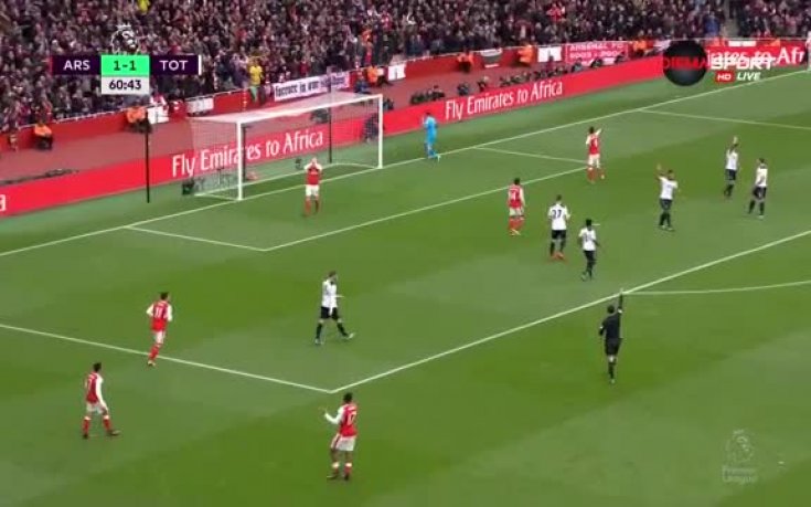 Арсенал - Тотнъм 1:1 /репортаж/