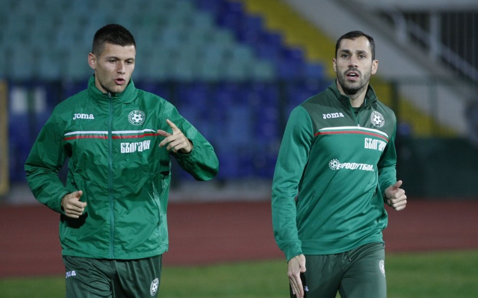 Националите Занев и Попов тренират индивидуално