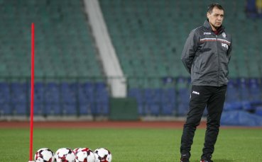 Националите с първа тренировка преди Беларус