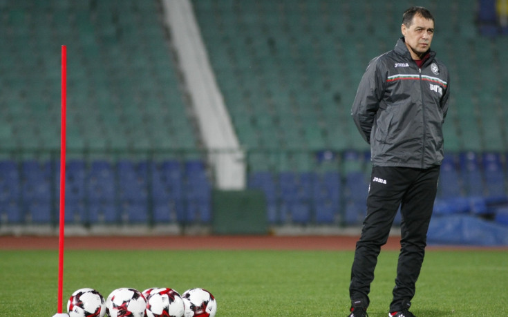 Националите с първа тренировка преди Беларус