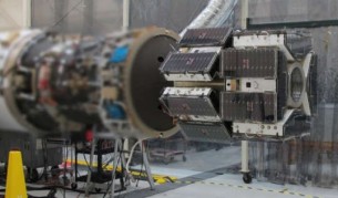 В модула на фокус са снимани общо 8 от малките сателити, които ще излязат в орбита заедно