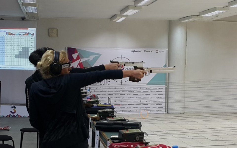 Мария Гроздева и Андреян Ангелов станаха шампиони на пистолет в турнира 