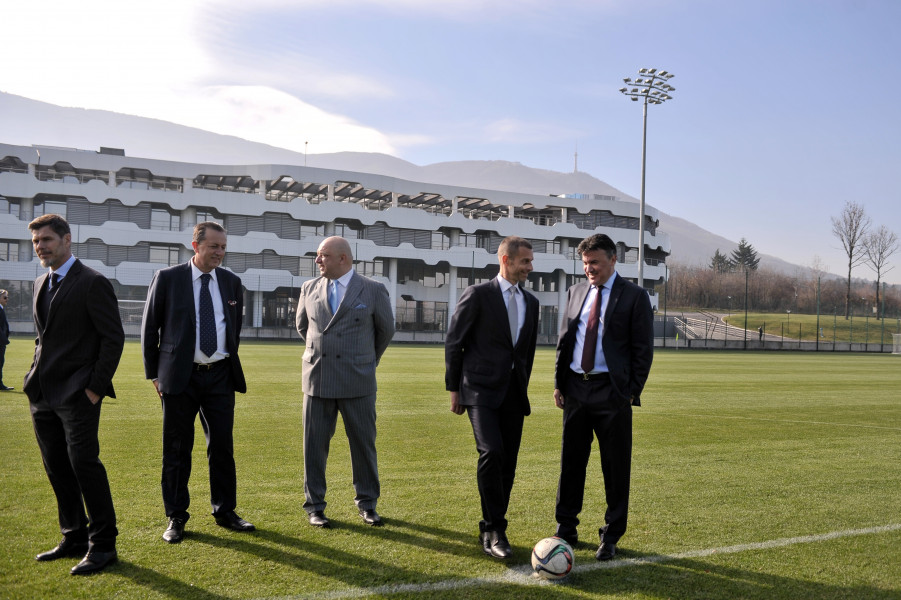 Откриване на националната футболна база Бояна1