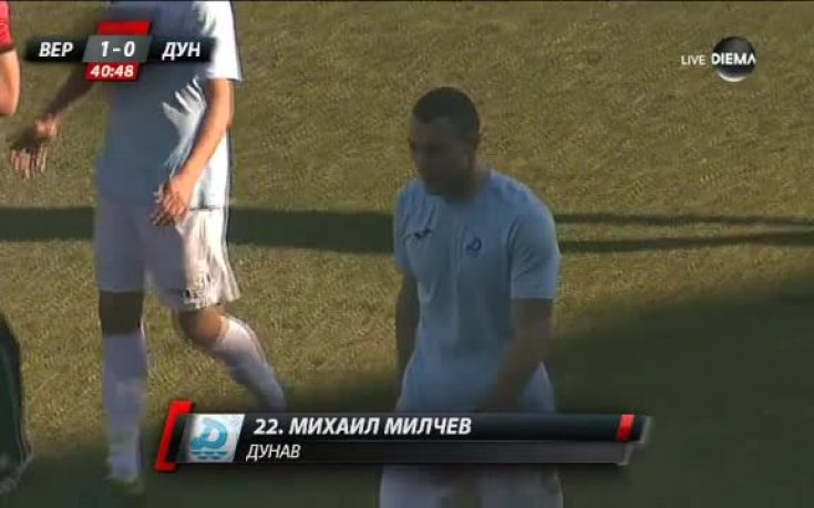 Червен картон за Дунав още през първата част