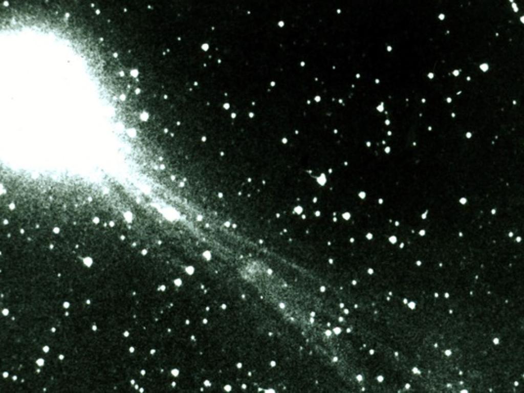 Може би най известната комета от всички Халеевата комета е напът