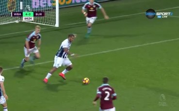 Рондон отбеляза четвърти гол във вратата на Бърнли