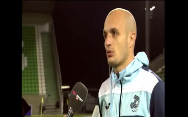 Играчът на мача Будинов: Очаквах мачът да е по-труден