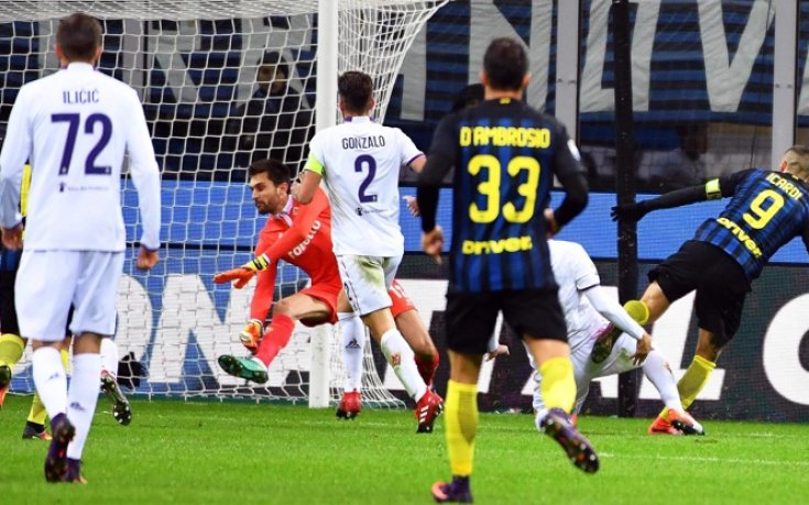 Интер потрепери срещу 10 от Фиорентина