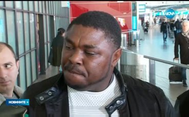 Питър пристигна в България за мача с Кубрат Пулев