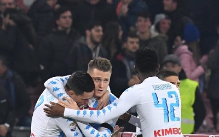 Наполи подчини Интер в три стъпки