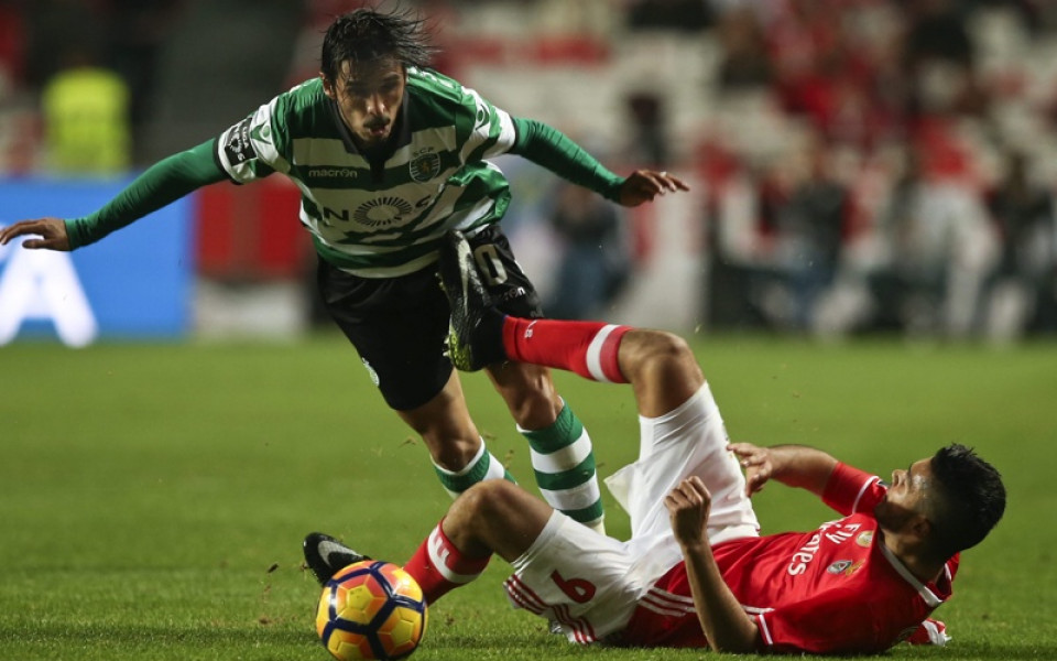 Бенфика удари Спортинг в дербито на Лисабон