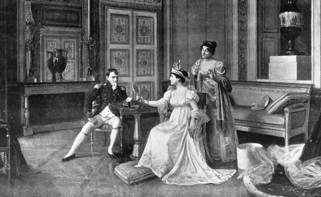 Наполеон Бонапарт и Жозефин дьо Боарне