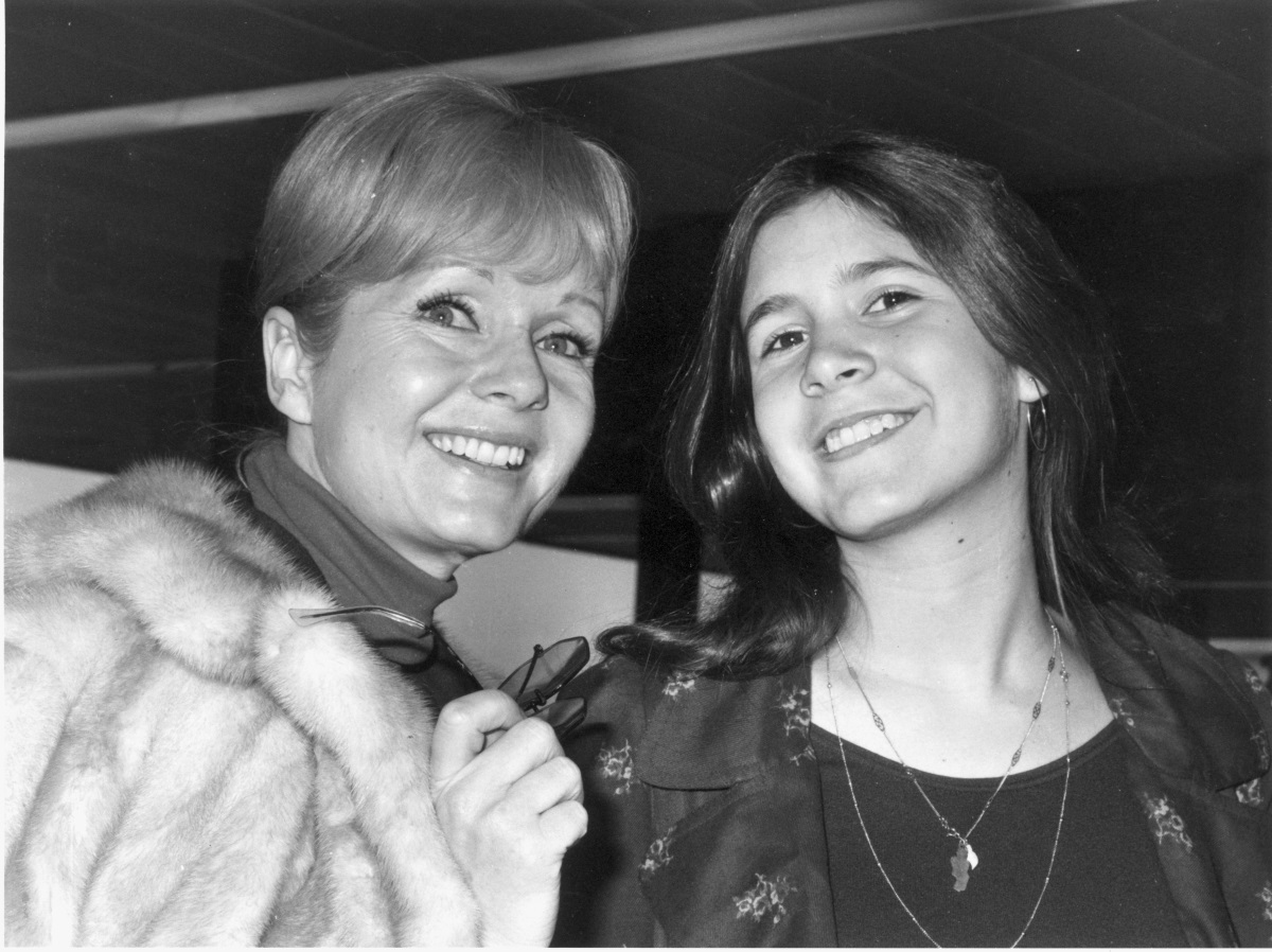 Кари Фишър със своята майка - актрисата Деби Рейнолдс