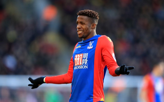 Полузащитникът на Кристъл Палас Уилфрид Заха може да отсъства около два месеца