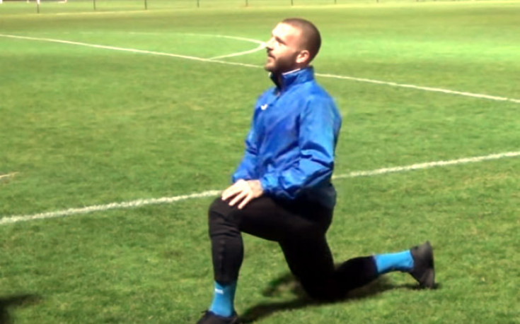 Скондрас с първа тренировка в Левски