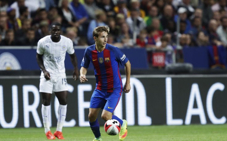 Халф на Барселона отряза жестоко Венгер