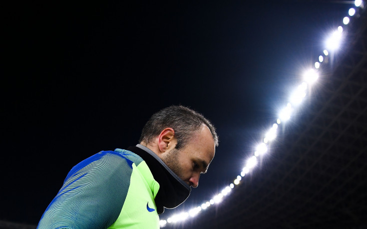 Иниеста тренира усилено и в почивния си ден