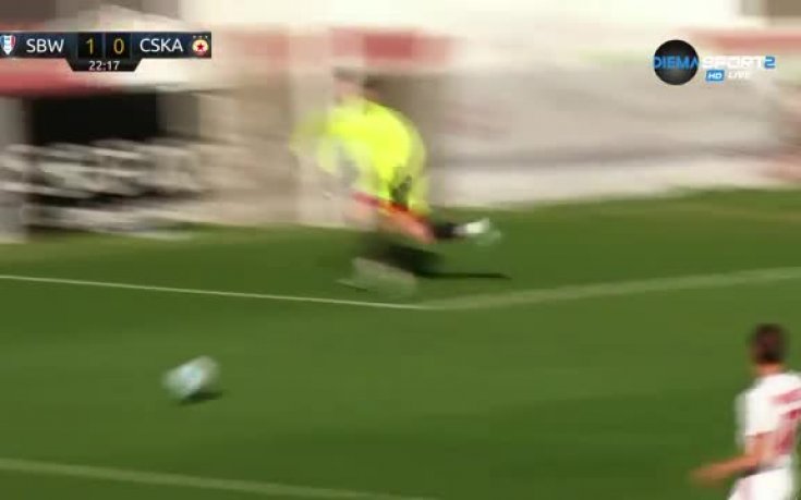 ЦСКА - Сувон 0:4 /първо полувреме/