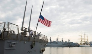 Американския ескадрен миноносец „Портър“