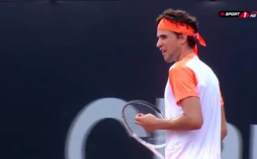 Доминик Тийм е първият финалист в Рио