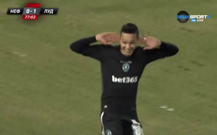 Голът на Марселиньо срещу Нефтохимик