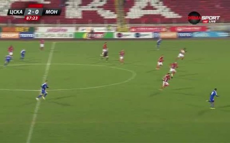 ЦСКА - Монтана 2:1 /репортаж/