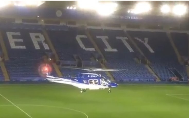 Босът на Лестър отлетя щастлив от центъра на терена