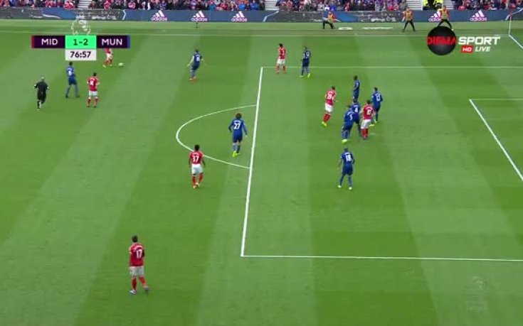 Мидълзбро се върна в мача с Юнайтед