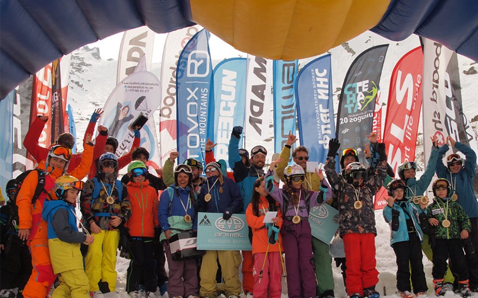 Рекорден брой участници в екстремна ски надпревара