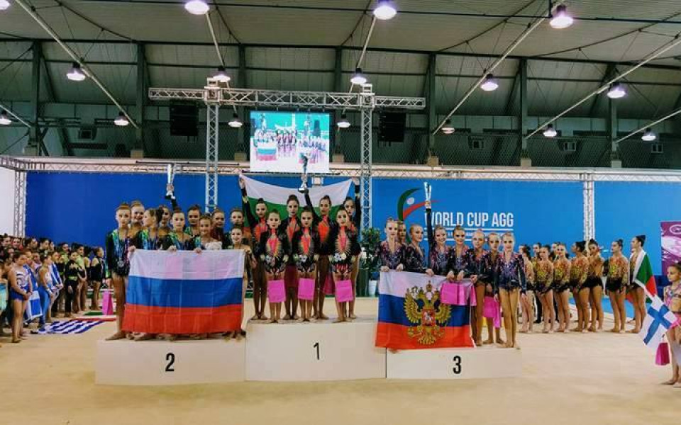 Българско злато на турнир по естетическа гимнастика
