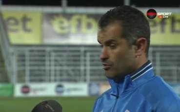 Веселин Великов: Явно не можем да играем през три дни