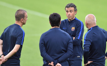 Луис Енрике окуражава Барселона, Меси не тренира