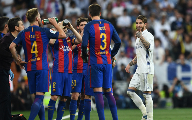 Грешникът Рамос обвини Пике за червения си картон