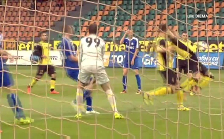 Монтана - Ботев Пловдив 2:0 /първо полувреме/