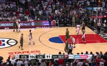 Юта спечели битката с ЛА Клипърс, изправя се с Голдън Стейт