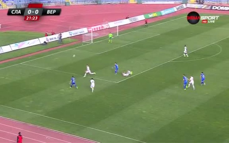 Славия - Верея 0:0 /първо полувреме/