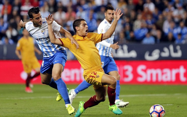 Малага спря Севиля в борбата за третото място