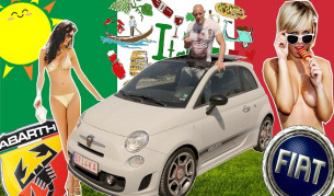 FIAT 500 Abarth е малка градска оса