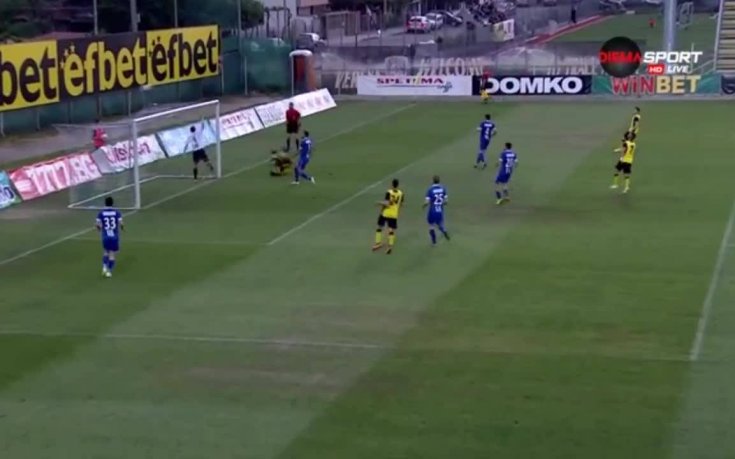 Верея - Ботев Пд 1:1 /първо полувреме/