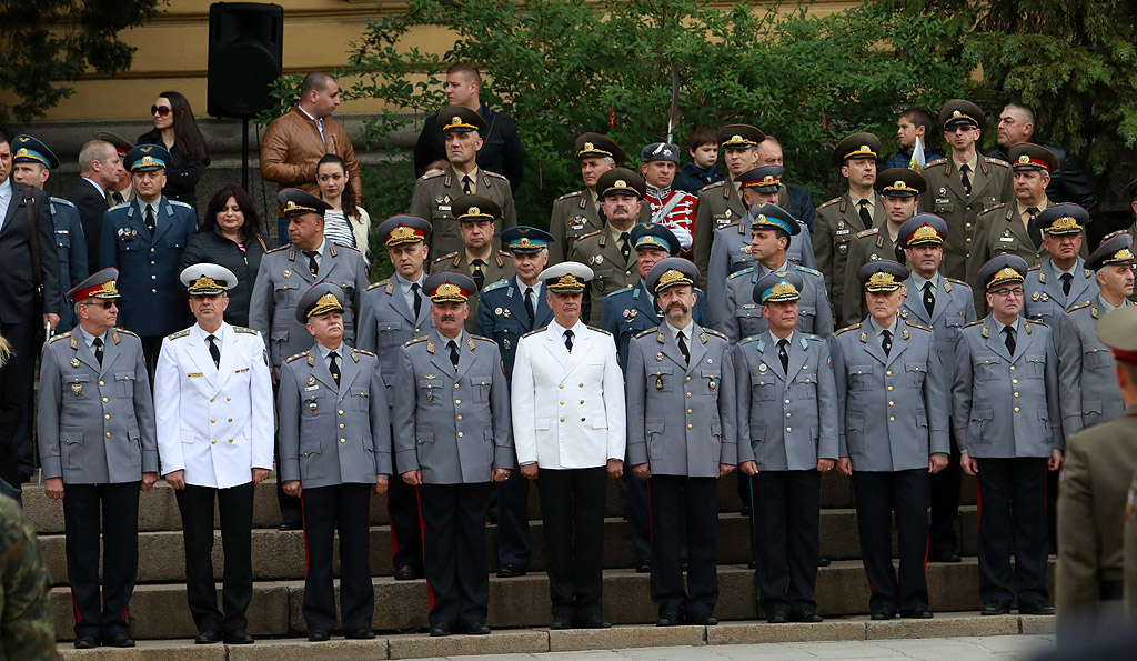 Военния парад в столицата по повод 6 май – Ден на храбростта и празник на българската армия.