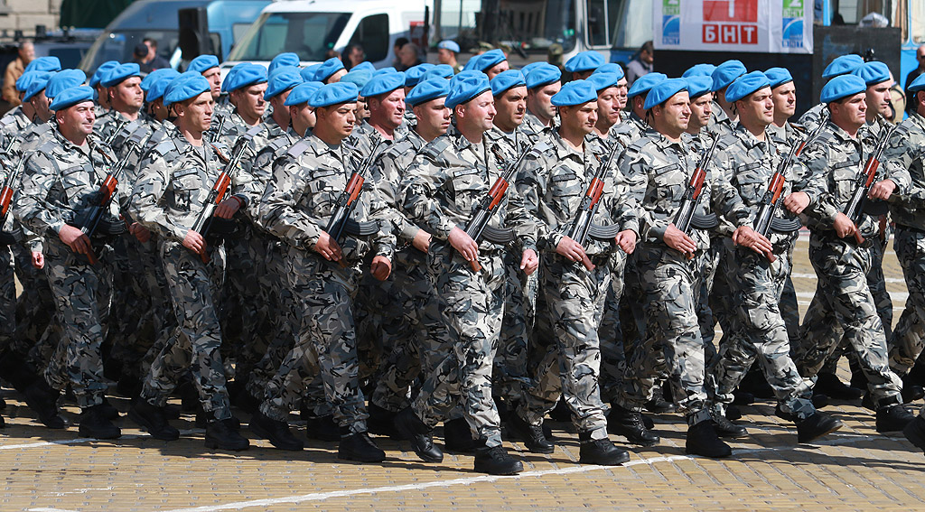 Военния парад в столицата по повод 6 май – Ден на храбростта и празник на българската армия.