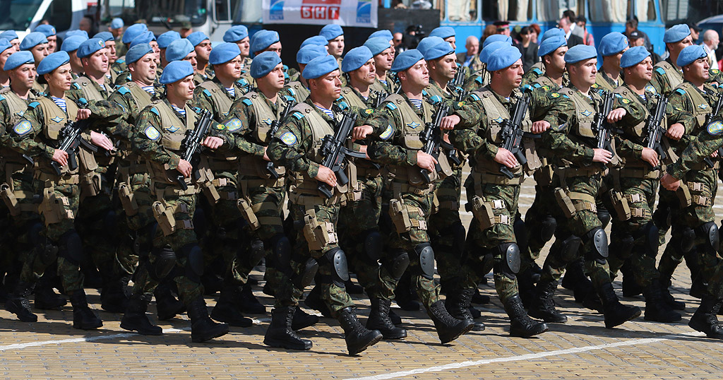 Военния парад в столицата по повод 6 май – Ден на храбростта и празник на българската армия.