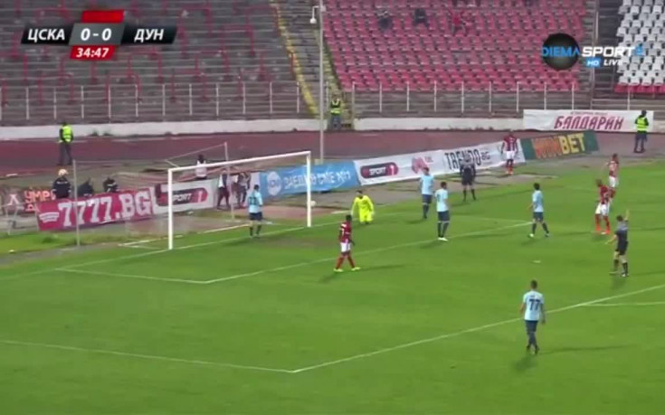 ЦСКА - Дунав 0:0 /първо полувреме/